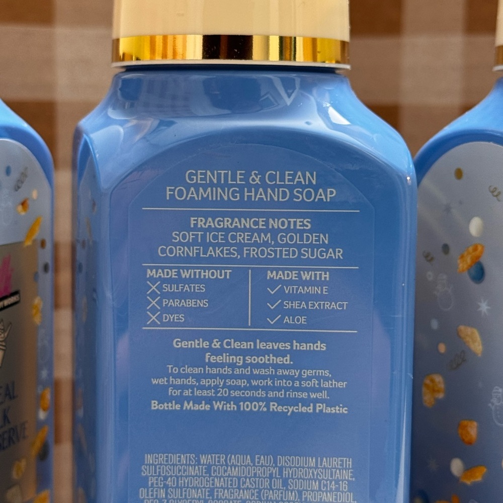 NEW B&BW(3)MILK BAR Cereal Milk Soft Serve Limited edition, foaming hand soaps - Picture 4 of 4
